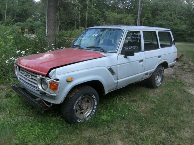 1986 toyota fj60 land cruiser project landcruiser