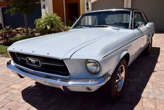 1967 ford mustang coupe a code restored to aaca standards