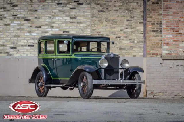 1929 chevrolet series ac international sedan original engine interior