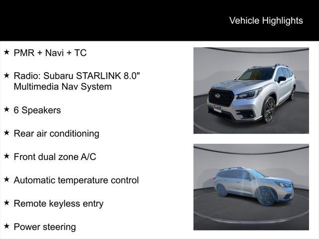 2022 subaru ascent onyx edition 7-passenger
