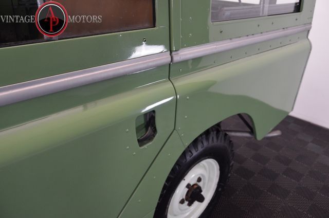 1964 land rover series-iia 109 restored rear jump seats!