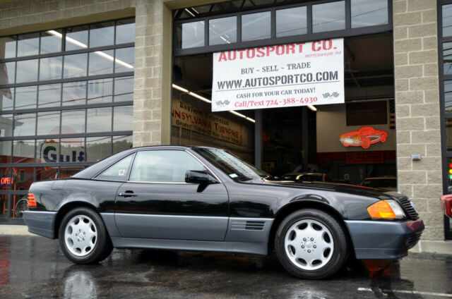 1992 mercedes-benz sl-class 500sl coupe 56055 miles black 5.0l v8 dohc 32v auto
