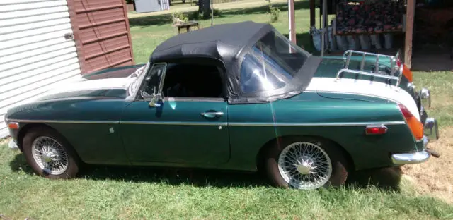 1972 mg mgb convertible
