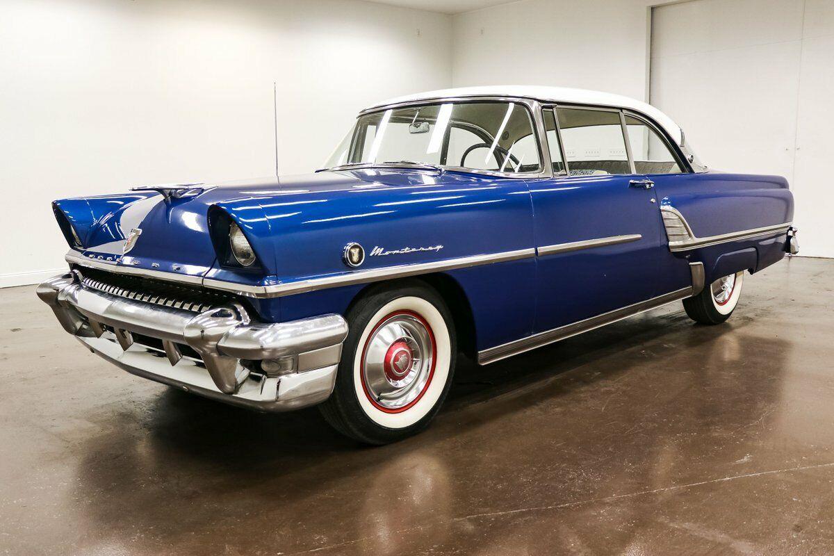 1955 mercury monterey 21817 miles gulfstream blue coupe 292 v8