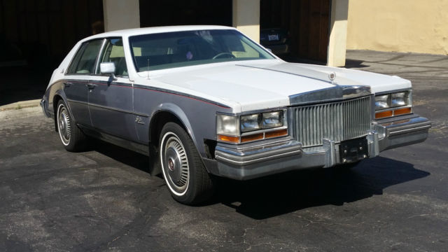 1980 cadillac seville elegante sedan 4-door 5.7l