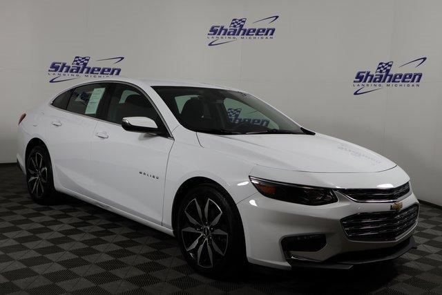 used 2018 chevrolet malibu lt w/ 1lt lansing, mi 48911 for sale in lansing, michigan