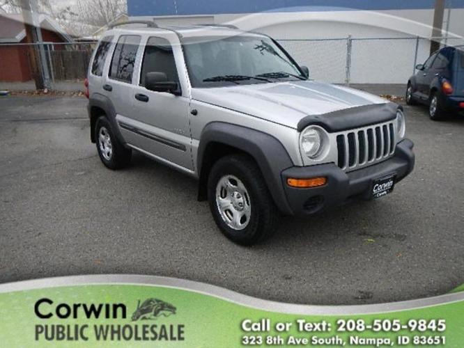 2004 jeep liberty sport 4dr sport 4wd suv for sale in nampa, idaho