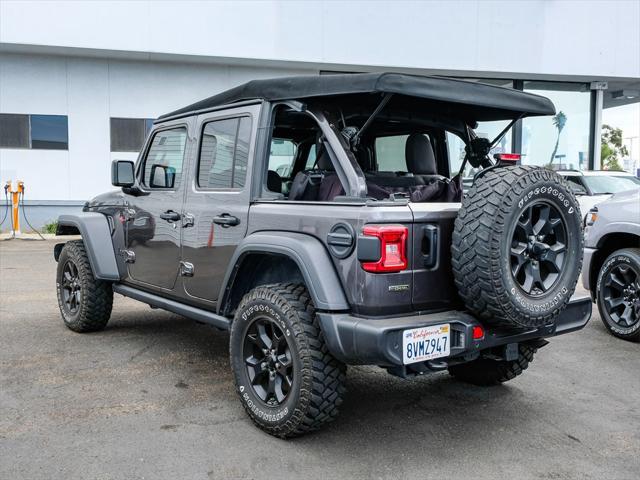 2021 jeep wrangler willys