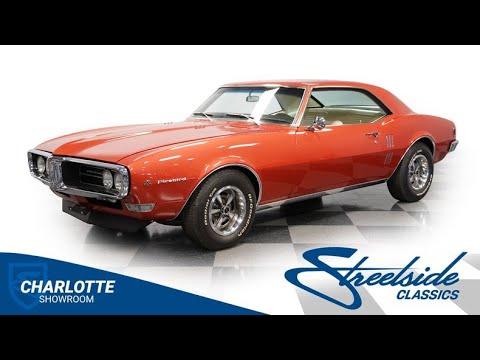 1968 pontiac firebird in concord, north carolina