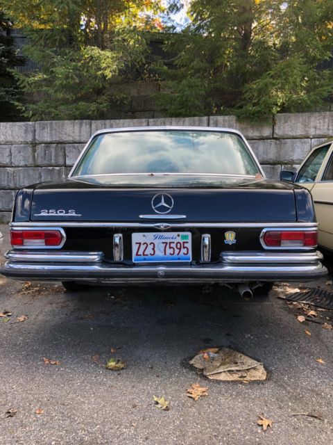 1967 mercedes-benz 250s w108 a solid california car!