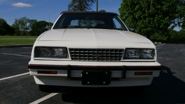 1985 chevrolet cavalier convertible 2.8l v6 type 10 single owner no accidents