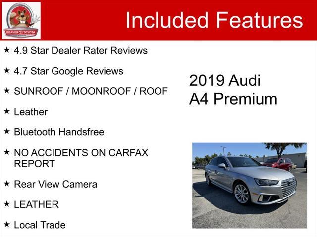 2019 audi a4 2.0t premium