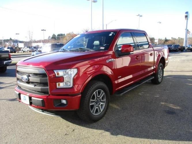 2016 ford f-150 lariat 4x4 lariat 4dr supercrew 5.5 ft. sb for sale in brentwood, new hampshire