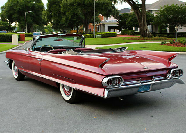 fresh out of 20 year storage - 1961 cadillac series 62 convertible - 42k mi