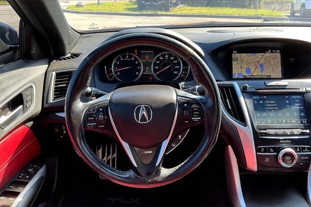 2018 acura tlx technology
