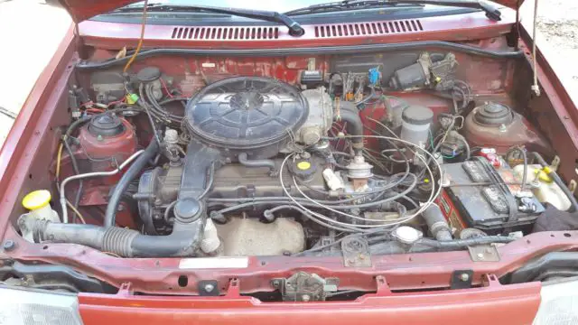 1989 ford festiva 5 speed, ac, 74000 miles