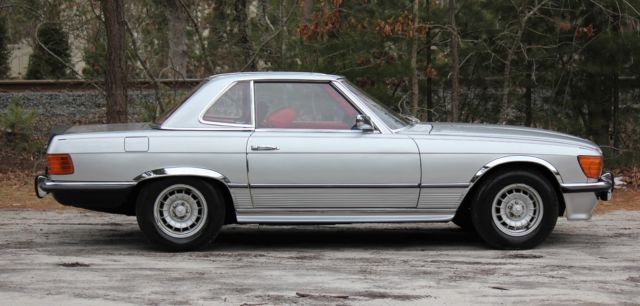 1971 euro sl 350 amg astral silver/red, 86,000 kms!! rust free