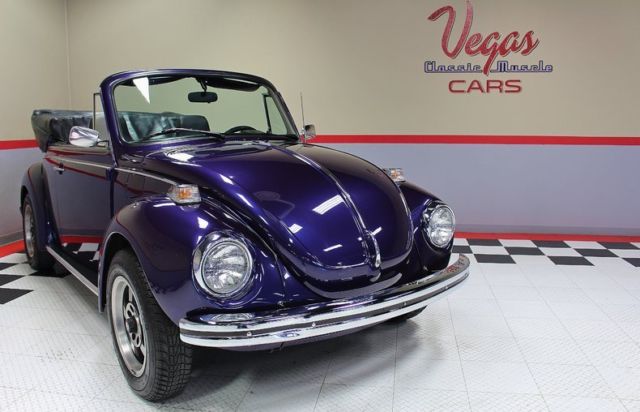 1973 volkswagen super beetle convertible! restored and ready to drive! look!