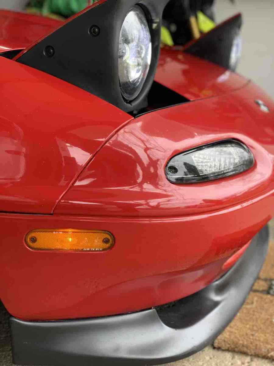 1993 mazda miata convertible red rwd automatic