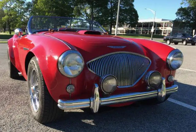 1954 austin healey 100-4 with chevy 327 v-8 corvette motor