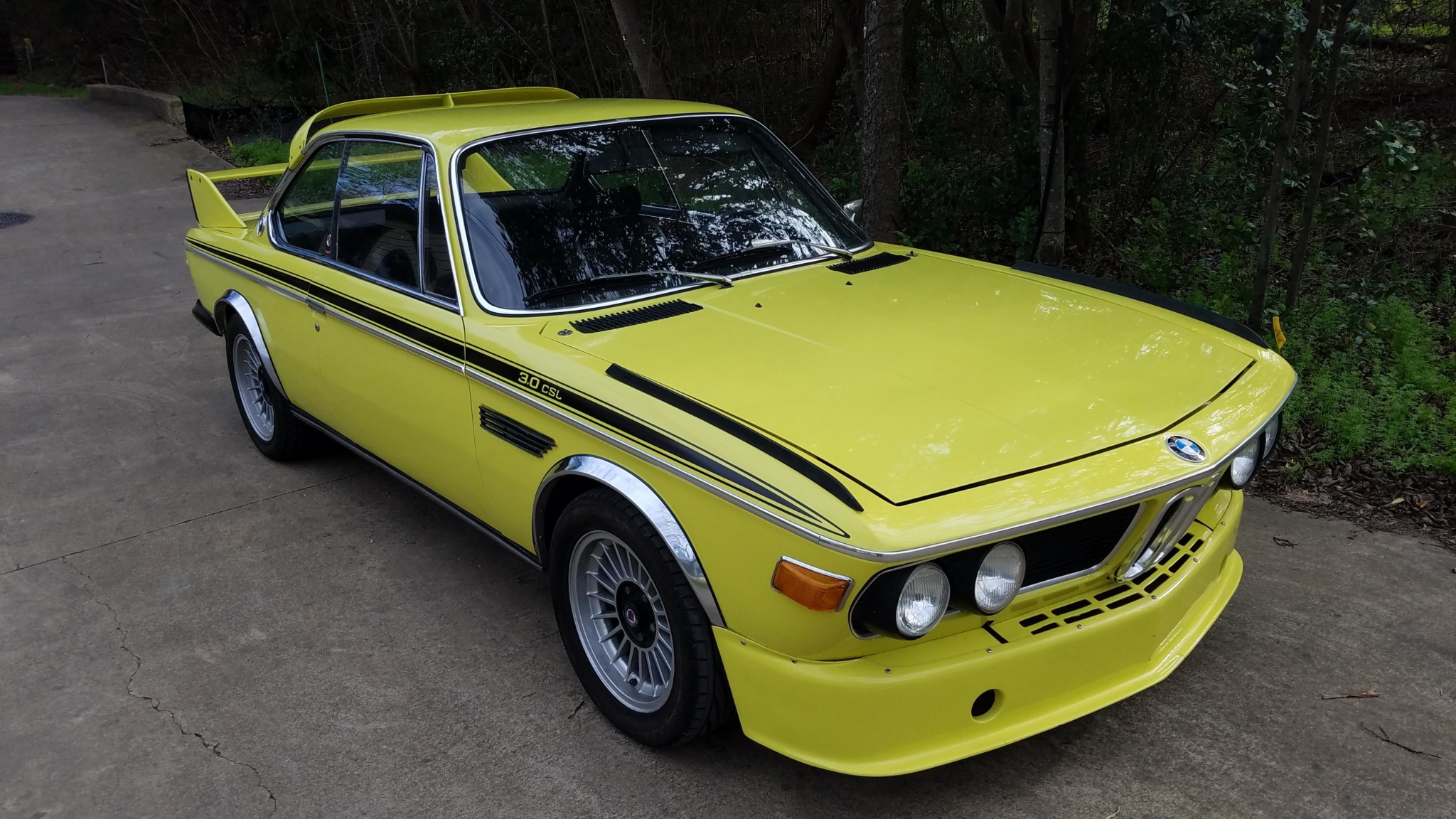 1972 bmw 3.0 csl 5-speed