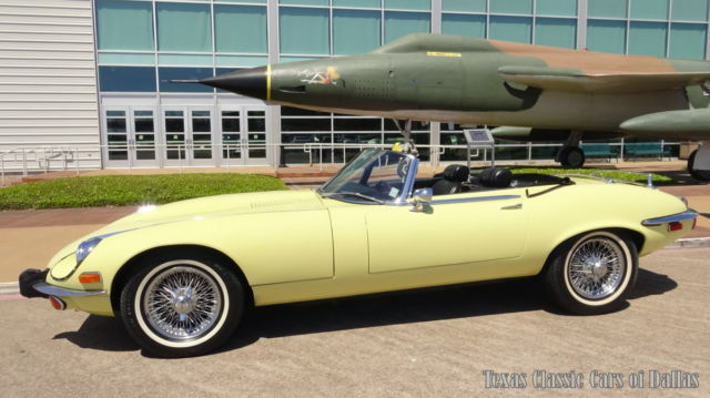 1973 jaguar xke series iii v12 convertible classic ots -numbers match - video