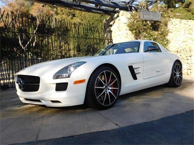 2013 mercedes-benz sls amg in santa barbara, california