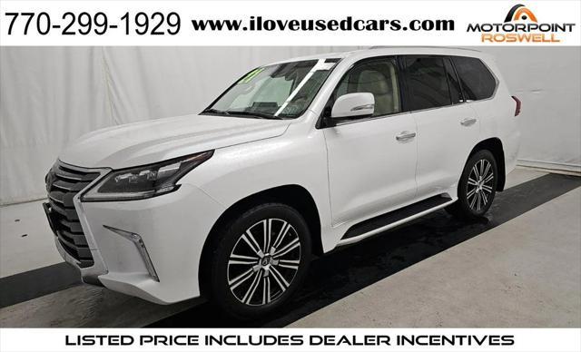 2021 lexus lx 570 three-row