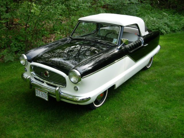 1957 nash metropolitan convertible "nice"