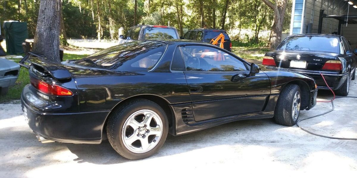 1993 3000gt vr4 twin turbo awd 4 wheel steering blk ext on tan & blk int