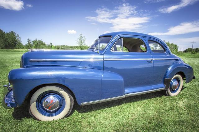 1946 chevy stylemaster 76,000 miles blue manual