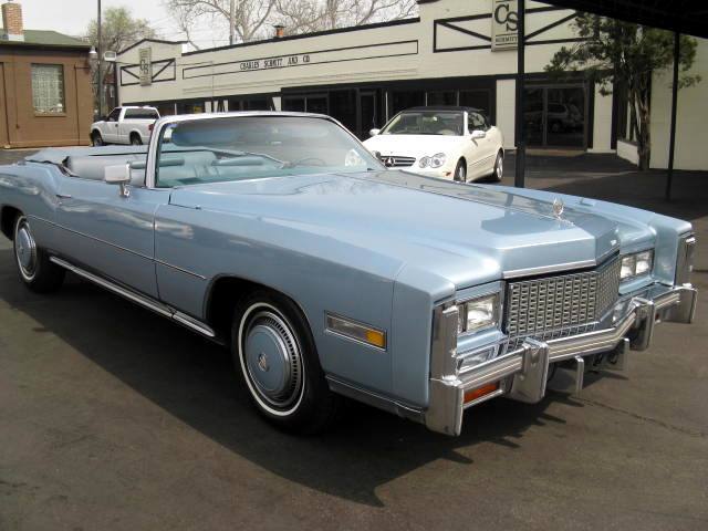 1976 cadillac eldorado - full 6 passenger convertible - 79k