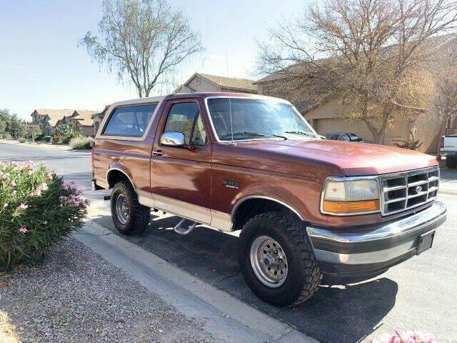 no reserve! 1989 ford bronco eddie bauer 4x4 v8 5.8