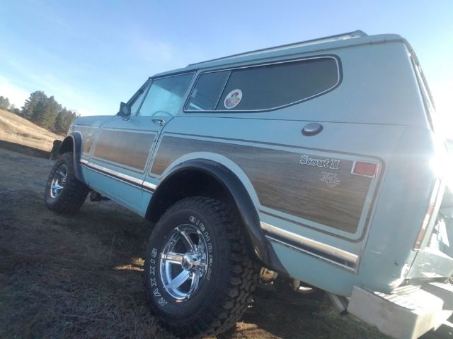 1975 international harvester scout ii xlc 4x4 *no reserve*