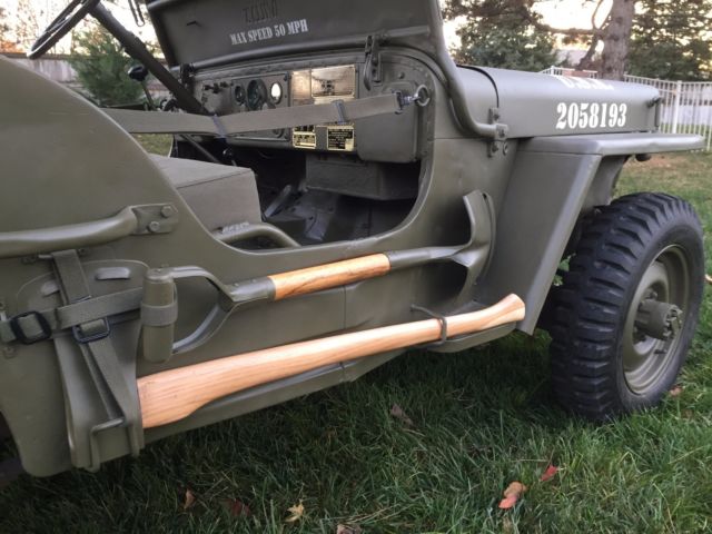 willys m38 jeep - mb military clone