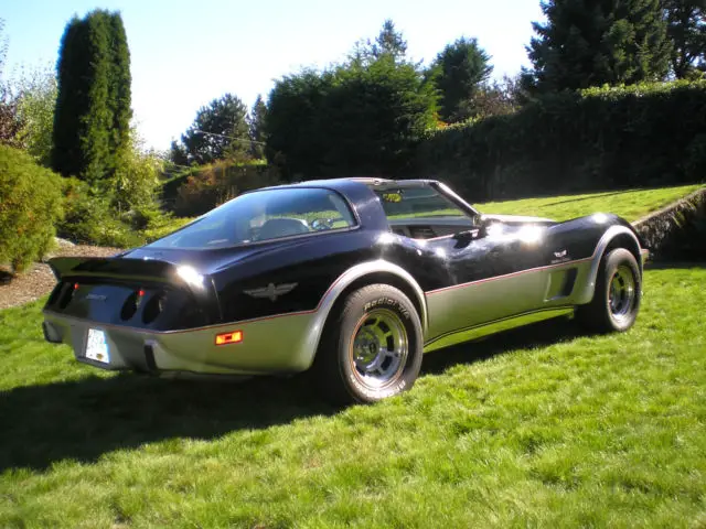1978 corvette pace car - indy anniversary special 13700 miles