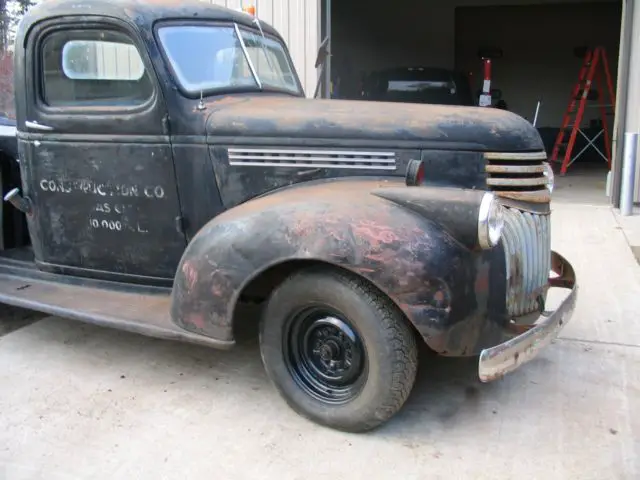 1946 chevrolet 3100 1/2 ton short box pickup chevy 46 42 1942