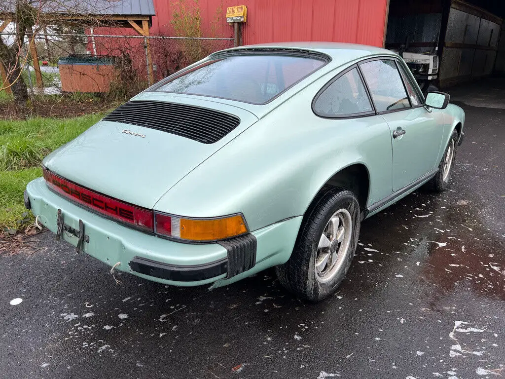 1977 porsche 911 non-sunroof coupe no rust barn find original call 912.4148993