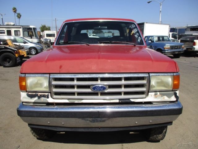 c 1989 ford bronco xlt used 5.8l v8 16v automatic no reserve