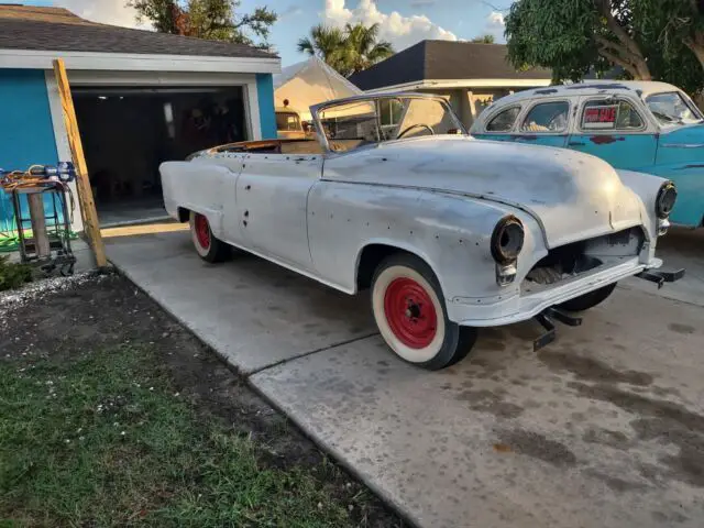 1952 oldsmobile convertible 98. is a running and driving project it drive as is