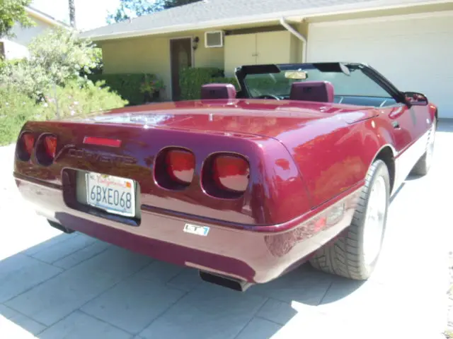 1993 corvette 40th anniversary commemorative edition convertible