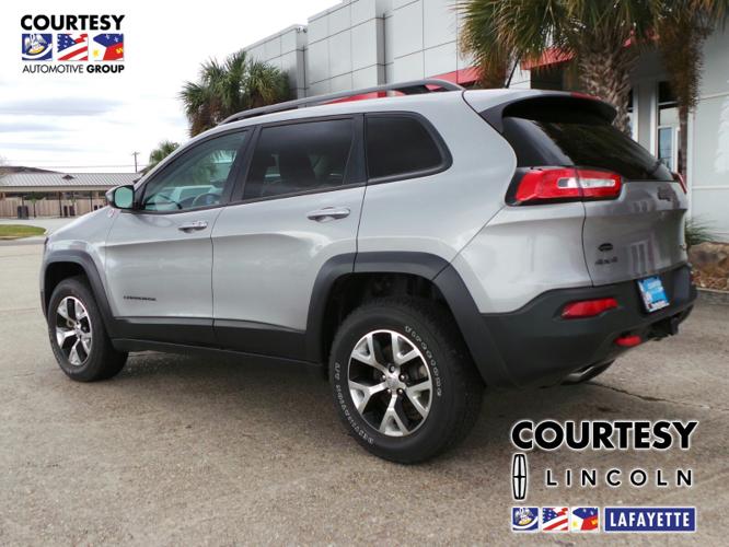 used 2015 jeep cherokee 4wd trailhawk lafayette, la 70503 for sale in lafayette, louisiana