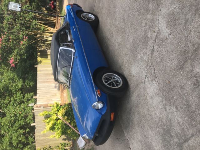 1977 mg mgb roadster convertible