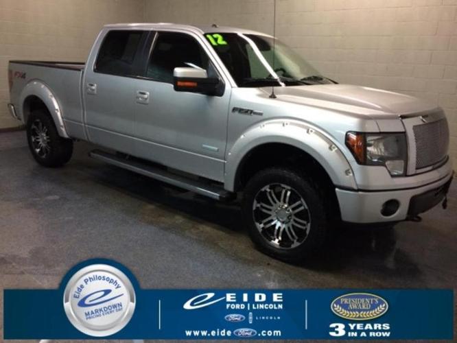 2012 ford f-150 fx4 4x4 fx4 4dr supercrew styleside 5.5 ft. sb for sale in bismarck, north dakota