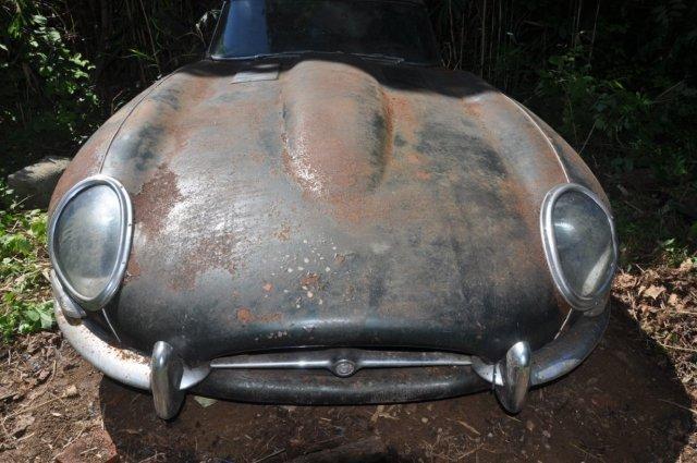 jaguar e type 1967 ots, matching numbers barn find, for restoration, no reserve!
