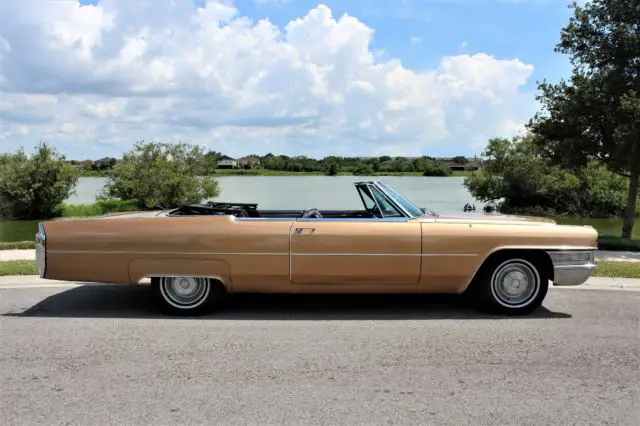1965 cadillac deville convertible - highly documented!! look!!