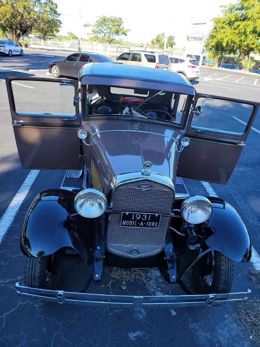 1931 ford model a brown rwd manual model a
