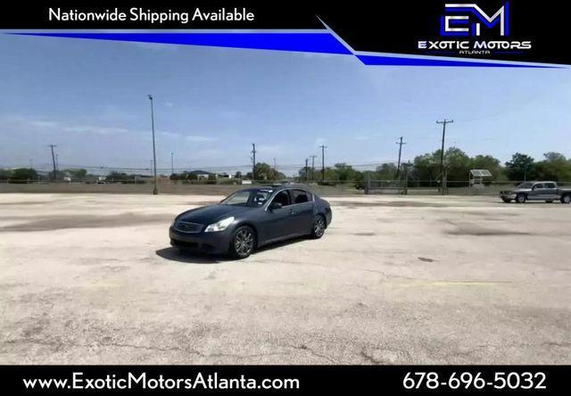 2009 infiniti g37 s sport
