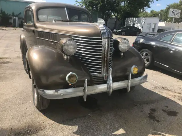 1938 pontiac coupe! 41k all original interior,engine,tranny,paint, no reserve!