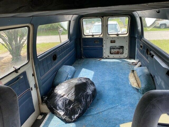 1991 ford e-350 econoline xl cargo van - not starting - no reserve!